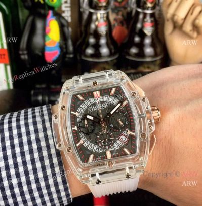 Fake Hublot Geneve Big Bang Unico Sapphire Hublot Transparent Watch